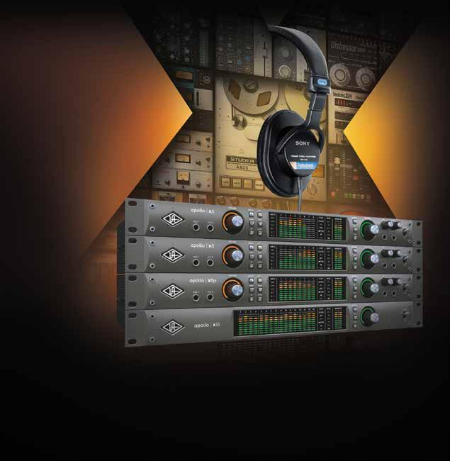 INTERFEJSY UNIVERSAL AUDIO SERII APOLLO X ZE SŁUCHAWKAMI SONY MDR-7506 Kup interfejs audio Apollo x6, x8, x8p lub x16 firmy Universal Audio, a dostaniesz słuchawki Sony MDR-7506 GRATIS.