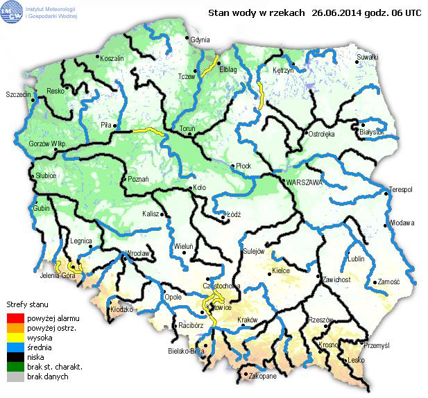 INFORMACJE HYDROLOGICZNO