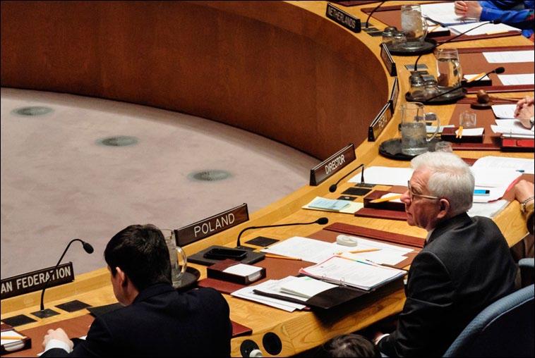 Debata na forum Rady Bezpieczeństwa ONZ o roli młodzieży w utrzymaniu pokoju i bezpieczeństwa. Minister Jacek Czaputowicz uczestniczył dnia 23 kwietnia br.