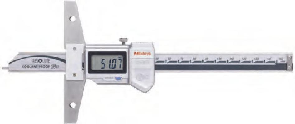 10 (0.4") szerokości haka. System ABSOLUTE utrzymuje raz ustawiony punkt zerowy aż do wymiany baterii. Funkcje ORIGIN (zerowanie ABS) OFFSET Auto wyłączanie (po 20 min.