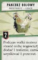 wyposażony i leczysz wszystkie PW poprzez przesunięcie czerwonego znacznika z powrotem na najwyżej numerowany otwór toru. Kiedy zostaniesz zabity, nie leczysz radów.