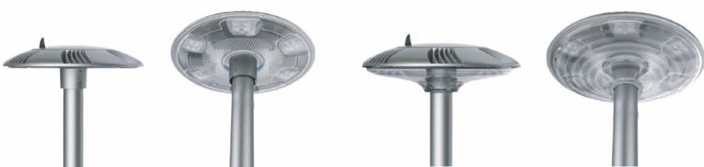 TWO DESIGNS, ONE QUALITY Two different versions of the Kazu are available; one with a flat polycarbonate protector and one with a symmetric dome-shaped protector.