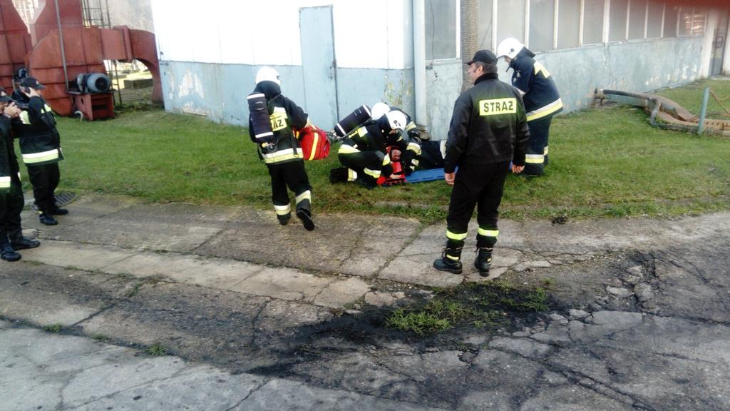 Str. 3 Ćwiczenia LNG GŁOWNO 2017 O godz. 9 00 jednostki biorące udział w ćwiczeniach zgromadziły się w Sali OSP w Głownie przy ul.
