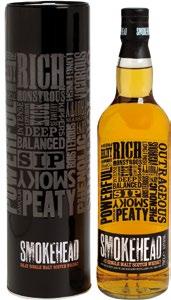 Smokehead to whisky będąca marką destylarni Ian Macleod, jednej z
