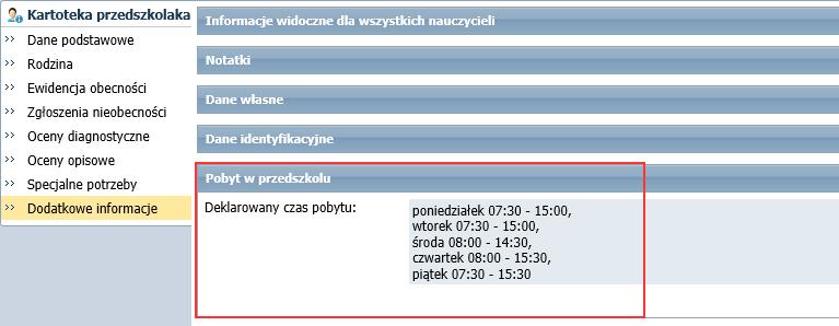 UONET+. Ewidencja obecności dzieci w przedszkolu 15/16 4. Kliknij przycisk Zapisz. 5. Odznacz dzieci na liście.