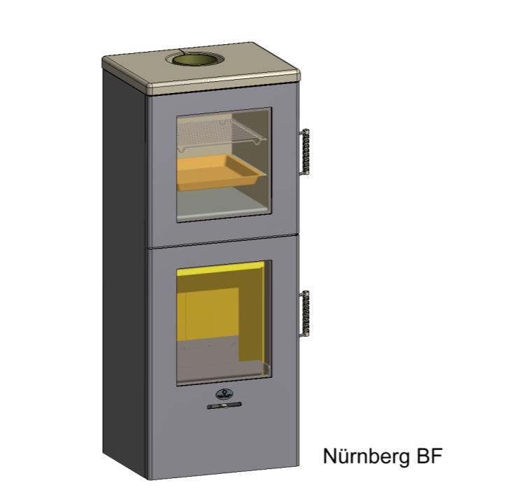 INSTRUKACJA MONTAŻU KOMINKA Model: Nürnberg BF Spis treści: strona 1 Karta danych produktu 4 2 Odstępy bezpieczeństwa 5 3 Regulacja dopływu powietrza 7 4 Deklaracja właściwości użytkowych 8 5 Montaż