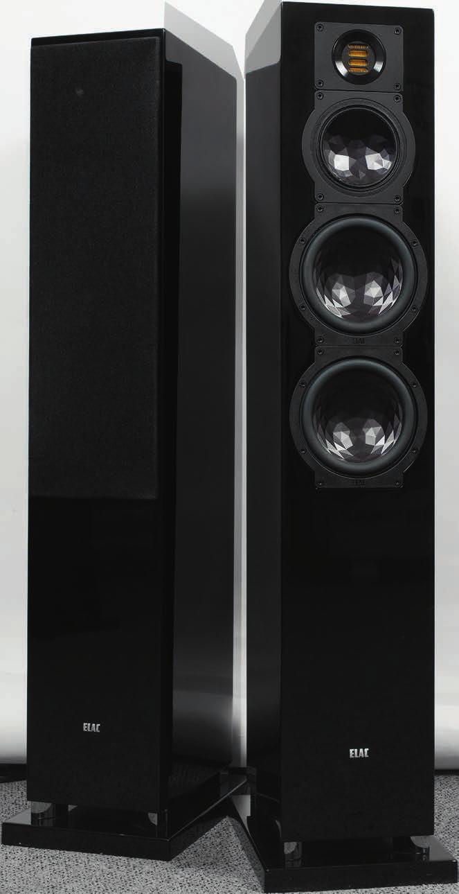 HIGH-END Zespoły głośnikowe 20 000 23 000 zł TEST PIESZCZENIE JETEM Elac FS 249.3 Od ostatniego testu Elaców nie minęło bardzo dużo czasu rok, może dwa.