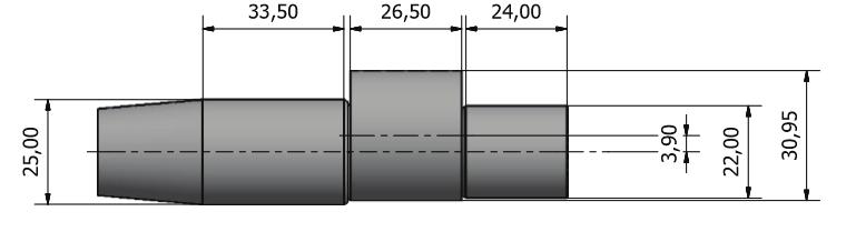 W porównaniu z modelem pompy hipocykloidalnej pompa firmy Continental charakteryzuje się skokiem wynoszącym zaledwie 7,8 mm. Rys. 5.