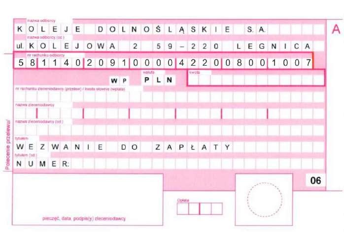 Wzór nr 6 Formularz