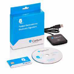 Zestaw cryptocertum + Czytnik kart ACS ACR38 USB Zestaw cryptocertum Zestaw cryptocertum jest niezbędnym