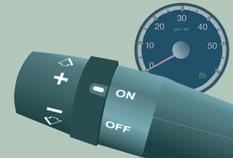 Wprowadzenie JAZDA 17 Regulator prędkości Pomoc przy ruszaniu na wzniesieniu Zawieszenie pneumatyczne Regulator wyświetlany jest w