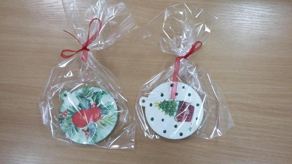 KOLEJNA ODSŁONA DECOUPAGE Dnia 27 listopada br. uczniowie kl.