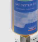 SKF SYSTEM 24 Jednopunktowe smarownice automatyczne o napędzie gazowym Seria LAGD Smarownice są dostarczane jako gotowe do użycia prosto po wyjęciu z opakowania i są wypełnione jednym z szerokiej