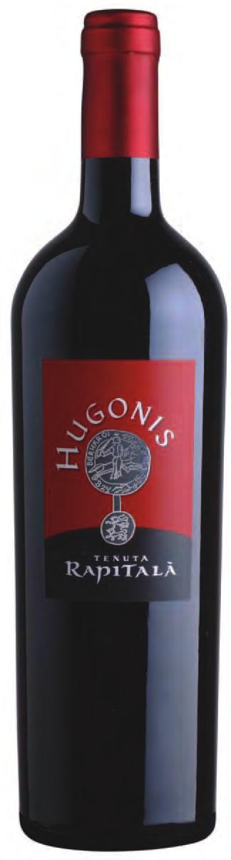 Tenuta Rapitala "Hugonis" 75 cl 000 zł Region: Sycylia Apelacja: Sicilia I.G.T. Winogrona: Cabernet Sauvignon, Nero d'avola Alkohol: 14% Lorem Ipsum Historia Producenta: W 1968 r.