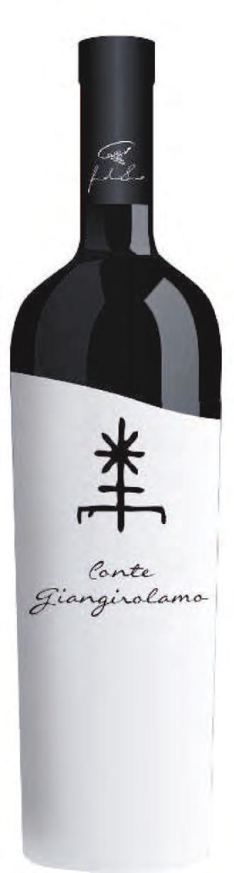 Tenute Girolamo "Conte Giangirolamo" 75 cl 000 zł Region: Apulia Apelacja: Rosso I.G.T. Puglia Winogrona: Primitivo, Negroamaro Alkohol: 13,5% Historia Producenta: Pod nazwą CAPARZO tak naprawdę
