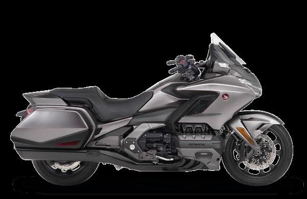 WBUDOWANA NAWIGACJA Każda Honda Gold Wing jest wyposażona w integralną nawigację.