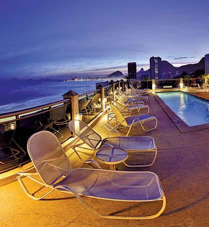 BRAZYLIA rio de janeiro hotele Mirador Rio Copacabana Hotel oferuje gościom usługi na dobrym poziomie.