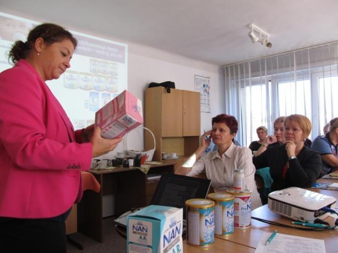 . Warsztaty zrealizowane 24 września 2014 r. przy współpracy Firmy NESTLE Polska S.A.