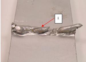 Welds quality of aluminium alloy components of military aircraft executed... Jakość spawów elementów ze stopów al wojskowych statków powietrznych... Rys.