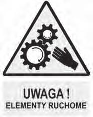 Zbiornik paliwa wyposażony jest w otwór zasypowy z uszczelnieniem i mechanizmem zamykającym.