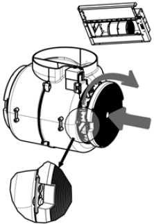 - 10-5.1.2. Wymiana filtrów węgłowych UWAGA; Przed wymianą lub montażem filtrów węglowych należy wyłączyć oświetlenia i poczekać aż żarówki ostygną.