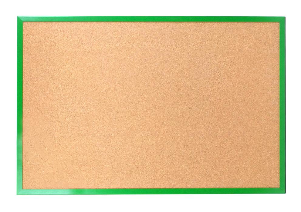 Tablica korkowa w ramie drewnianej kolorowej Na powierzchni tablicy korkowej za pomocą nowocze- Kod produktu: Kolor ramy: Rozmiar: snych pinesek, można między innymi przypinać zdjęcia TK96CE czerwony