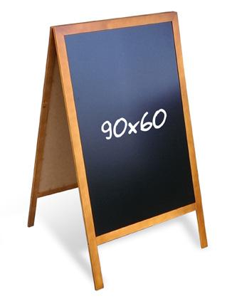 Sposób prezentacji oferty na takim potykaczu ograniczony jest tylko Twoją wyobraźnią i talentem plastycznym.