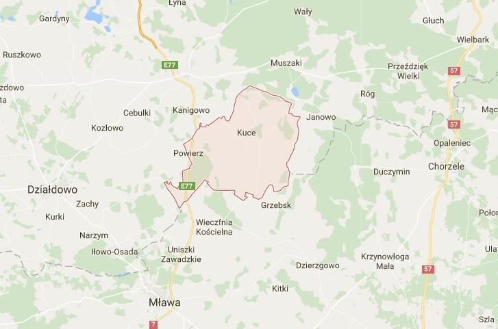 Pod względem geograficznym Gmina Janowiec Kościelny położona jest na obszarze Niżu Środkowoeuropejskiego, w obrębie dwóch podprowincji: Pojezierza Środkowo-Bałtyckiego oraz Niziny
