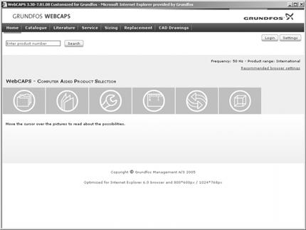 Dodatkowa dokumentacja SP A, SP WebCAPS WebCAPS (Web-based Computer Aided Product