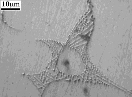 Microstructure of tube in 8,0 m distance from the tube inlet, Murakami etched