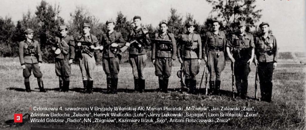W lipcu 1944 roku przebijająca się na zachód brygada została okrążona przez oddziały Armii Czerwonej.