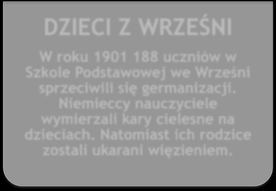 Wrześni sprzeciwili się germanizacji.