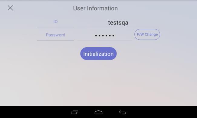 Aby opuścić ono informacyjne użyj ikony X w lewym górnym rogu okna.