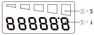 Licznik kilometrów / Licznik przebiegu dziennego (2) 1 rejestruje całkowitą liczbę kilometrów przejechanych przez motocykl. Zakres licznika wynosi od 0 do 999999.