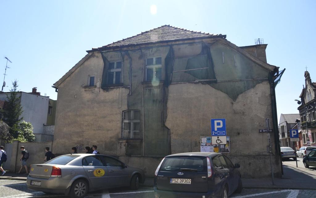 Dom rabina W tym budynku mieszkał kiedyś rabin.