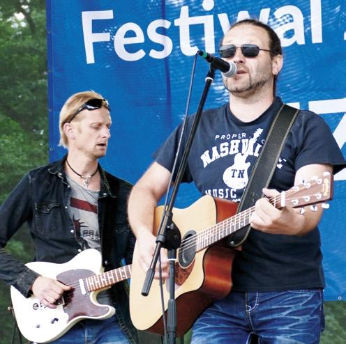 Gwiazda festiwalu zespół country Honky Tonk