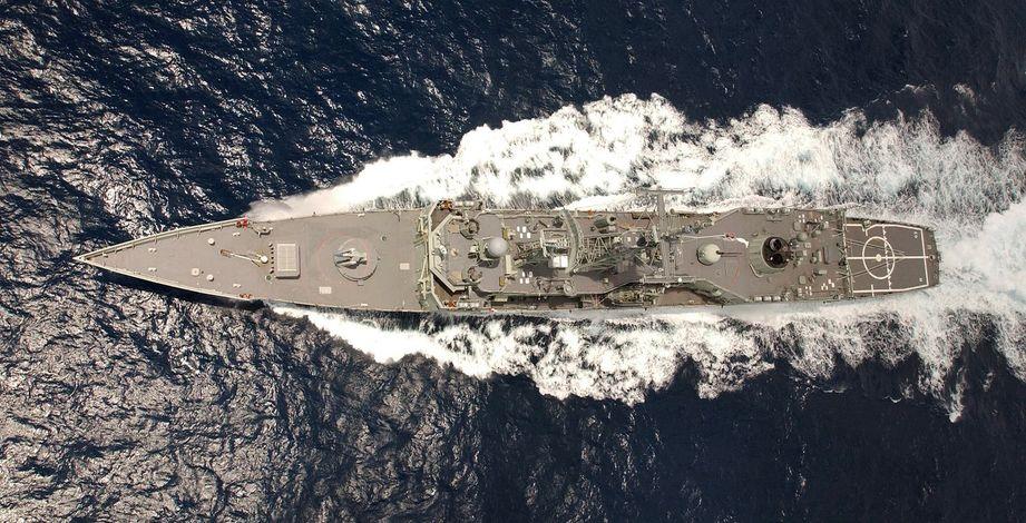 Fregata HMAS Darvin po modernizacji - fot.