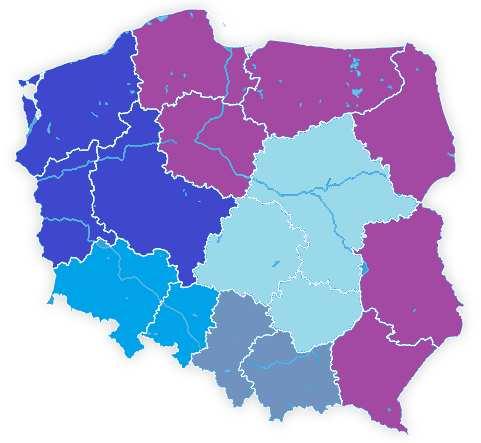 8 Wskaźnik koniunktury wg makroregionów 1 IX 17 VIII 18 IX 18 Południowy (województwa: małopolskie i śląskie), 13,3,4 Północno-zachodni (województwa: lubuskie, wielkopolskie i zachodniopomorskie)