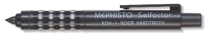 28 5359 KOH-I-NOOR 5.6 mm 5359/05 5359/15 5359/N Eleganckie ołówki mechaniczne w całości wykonane z metalu.