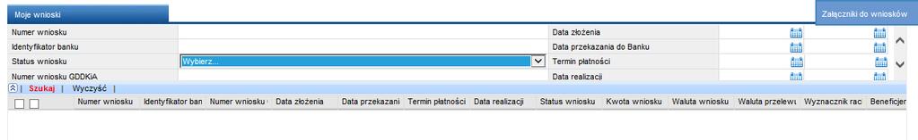 Aby wygenerować dokument należy ustawić się w menu górnym w zakładce KFD.