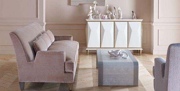 Wnętrze Baker Furniture projektu Jean-Louisa Deniot Komfort rządzi w każdym