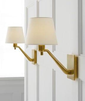 Lampa podłogowa Clarkson marki Aerin Lampy zaprojektowane przez słynnych designerów i