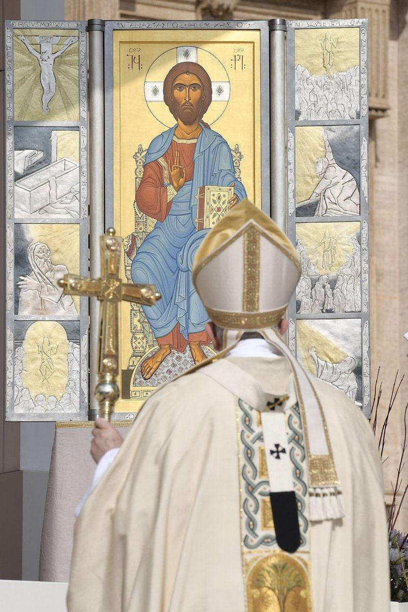 Friday April 6 is the first Friday of the Month and we pray in reparation to the Sacred Heart of Jesus. At 5:00 PM we communally recite the rosary followed by a Mass in English.