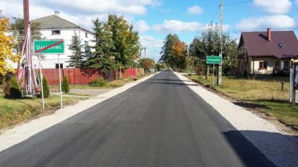 285,70zł Przebudowa drogi gminnej Nr 130603W w m. Melanów (2016) 220.228zł Przebudowa drogi gminnej w m. Melanów (dz.