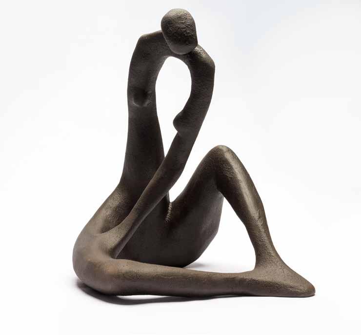 Tomasz Wawryczuk, Otwarta I, ceramika, wys. 26 cm 7 AUKCJA SZTUKI XXI WIEKU 2 MAJA 2017 GODZ.