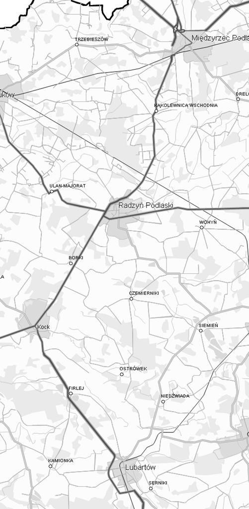 Zadania ujęte w PBDK w perspektywie finansowej 2014-2023 Budowa drogi S19 odcinek gr. woj. mazowieckiego i lubelskiego Lubartów (w.