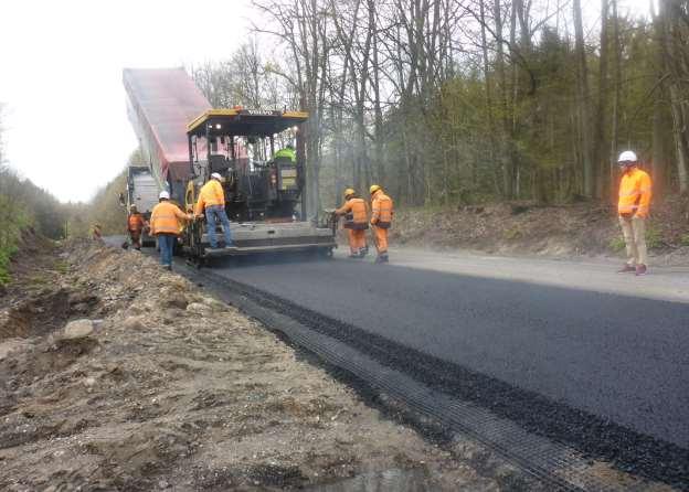 Układanie w-wy wiążącej na odcinku