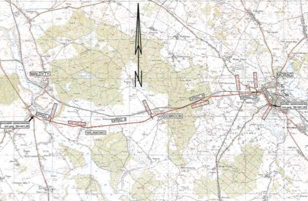 MAPA ORIENTACYJNA: ZDJĘCIA PRZED ROZPOCZĘCIEM REALIZACJI