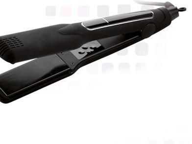temperaturę pracy po 15 sekundach waga 210 g 07 222341 Prostownica z jonizacją Cera Straightener elektroniczna regulacja temperatury 130-230 C rozmiar płytek 20 x 90 mm przycisk pamięci temperatury