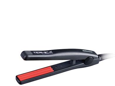 uniwersalne zasilanie 110-240 V posiada  płytek 12 x 60 mm dolna płytka z 3 falami 07 262379 Miniprostownica ceramiczna